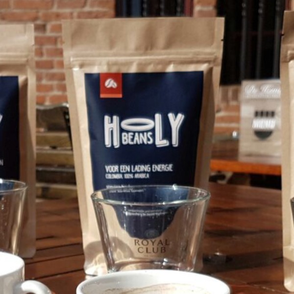 Zak Holy Beans koffie Voor een lading energie van 200 gram